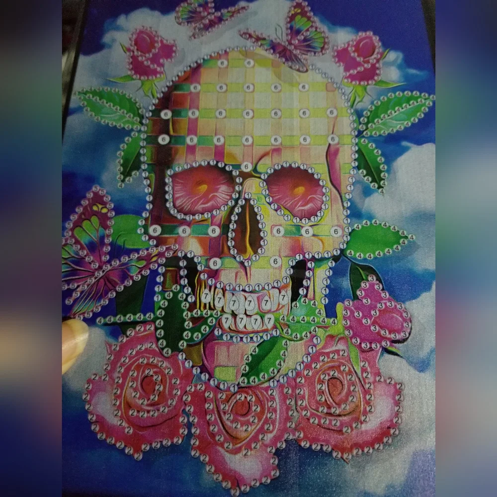 Skull & Butterflies Diamond Painting Journal/Notebook